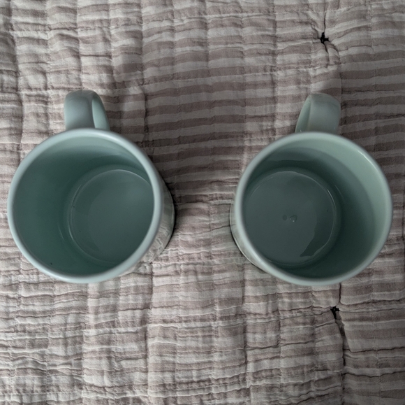 Pair Of Waechtersbach Mint Sheep Mugs - Picture 4 of 5